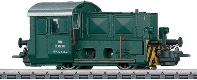 Marklin 36818 HO Scale Class X 112 Kof II Diesel - 3-Rail w/Digital -- Austrian Federal Railways OBB (Era IV 1970s, green, silver)