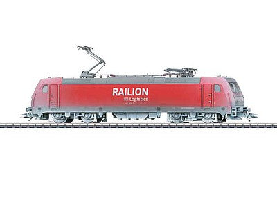 Marklin 36895 HO Scale Bombardier TRAXX Class 185.2 Electric - 3-Rail - Digital -- Railion (Weathered, Era V, red, gray, white)