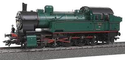 Marklin 37163 HO Scale Class 98 0-10-0T - 3-Rail w/Sound & Digital -- Belgian State Railways SNCB #98.016 (Era III 1950s; green, black)