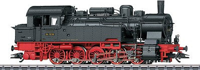 Marklin 37168 HO Scale Class 94.5 0-10-0T - 3-Rail w/Sound & Digital -- German State Railroad Company DRG #94 1036 (black, red)