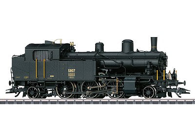 Marklin 37195 HO Scale Class Eb 3/5 2-6-2T 3-Rail w/Sound & Digital -- Swiss Federal Railways SBB #5807 (Era III, black)