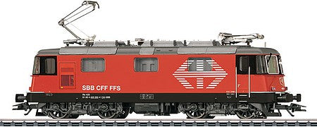Marklin 37304 HO Scale Class Re 420 Electric - 3-Rail - Sound and Digital -- Swiss Federal Railways SBB-CFF-FFS 420 202-4 (Era VI 2019, red, black, gray)