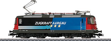 Marklin 37306 HO Scale Class Re 4/4 II Electric - 3-Rail - Sound and Digital -- Swiss Federal Railways SBB 11181 (Era V 2000, Zugkraft Aargau Scheme)