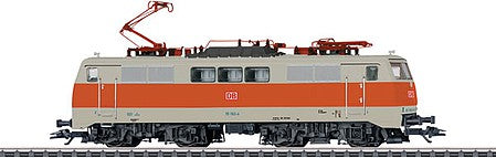 Marklin 37313 HO Scale Class 111 Electric - 3-Rail - Sound and Digital -- German Federal Railroad DB 111 162-4 (Era V 1995, S Bahn, gray, orange)