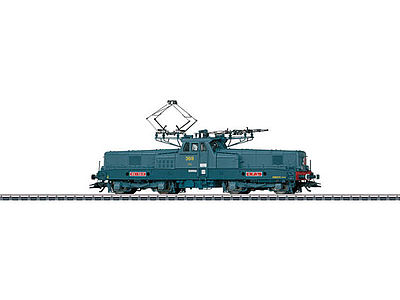 Marklin 37338 HO Scale Class 3600 Electric - 3-Rail w/Sound & Digital -- Luxembourg State Railways CFL (Era IV, blue, red)