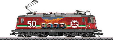Marklin 37351 HO Scale Class Re 4-4 II Electric - 3-Rail - Sound and Digital -- Swiss Federal Railways SBB-CFF-FFS 617 (Era VI 2018, LGB 50th Anniversary, r