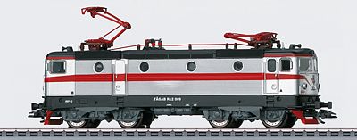 Marklin 37419 HO Scale Class Rc 2 Electric - 3-Rail w/Sound & Digital -- TAGAB (Era VI, silver, black, red)