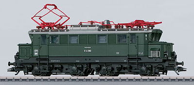 Marklin 37442 HO Scale Class E 44 Electric - 3-Rail w/Sound & Digital -- German Federal Railway (Era III 1958; green, black, silver)