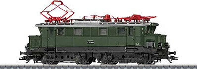 Marklin 37444 HO Scale Class E 44 Electric - 3-Rail - Sound and Digital -- German Federal Railroad DB E 44 088 (Era III 1959, green, silver)