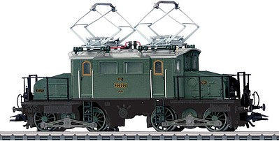 Marklin 37484 HO Scale Class EG 2x2/2 Electric - 3-Rail w/Sound & Digital -- Bavarian State Railways (Era II 1920; green, silver)