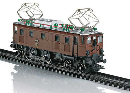 Marklin 37515 HO Scale Class Ae 3/6 II Electric - 3-Rail - Sound and Digital -- Swiss Federal Railways SBB/CFF/FFS 10435 (Era II 1927, brown,, silver)