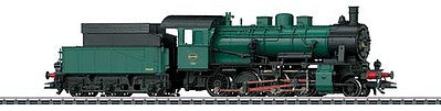 Marklin 37517 HO Scale Class 82 2-8-0 - 3-Rail - Sound and Digital -- Belgian State Railways NMBS-SNCB 82.002 (Era III, green, black, red)