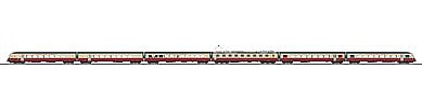 Marklin 37547 HO Scale S-Bahn Class 420 Electric Railcar Train - 3-Rail w/Sound & Digital -- German Railroad DB AG #420 363-4, 421 363-3, 420 863-3 (Era VI, Traffic Red)