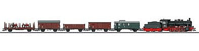 Marklin 37548 HO Scale Class 55 0-8-0 No Pre-Heater - 3-Rail w/Sound & Digital -- German Federal Railroad DB (Era III 1959, black, red)