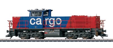 Marklin 37627 HO Scale Diesel VSFT Type G 800 BB Class Am 842 - 3-Rail - Digital Equipped -- Swiss Federal Railways SBB/CFF/FFS (SBB Cargo Era V, red, blue)