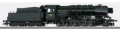 Marklin 37818 HO Scale Class Litra N 2-10-0 - 3-Rail w/Sound & Digital -- Danish State Railways DSB #209 (black)