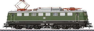 Marklin 37854 HO Scale Class E 50 Electric 3-Rail w/Sound & Digital - Exclusiv -- German Federal Railroad DB (Era III 1960, green, silver)
