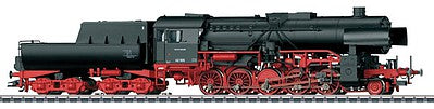 Marklin 39043 HO Scale Class 42 2-10-0 w/Tub-Style Tender - 3-Rail w/Digital -- German Federal Railroad DB #42 555 (Era IIIa 1950, black, red)
