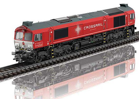Marklin 39065 HO Scale Class 77 EMD JT42CWRM Diesel - 3-Rail - Sound and Digital -- Crossrail (Era VI 2012, red, black)