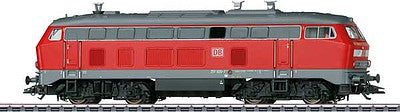 Marklin 39271 HO Scale Class 217 020-7 Diesel - 3-Rail - Sound & Digital - Exclusiv -- German Railroad DB AG 217 020-7 (Era V 2003, Traffic Red)
