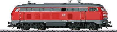Marklin 39272 HO Scale Class 217 021-5 Diesel Locomotive, Era V -- German Railroad DB AG 217 021-5 (Era V 2003, Traffic Red)