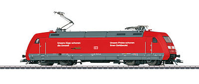 Marklin 39375 HO Scale Class 101 Electric 3-Rail w/Sound & Digital - Exclusiv -- German Railroad DB AG #101 105-5 (Era VI, red, gray, white)