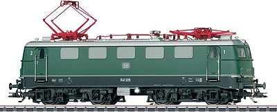 Marklin 39417 HO Scale Class E 41 Electric - 3-Rail w/Sound & Digital -- German Railroad DB AG #E 41 225 (Era III 1962, chrome oxide green)