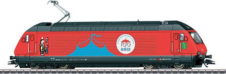 Marklin 39468 HO Scale Class Re 460 Electric - 3-Rail - Sound and Digital -- Swiss Federal Railways SBB 460 113-4 (Era VI 2019, Circus Knie 100 years, re