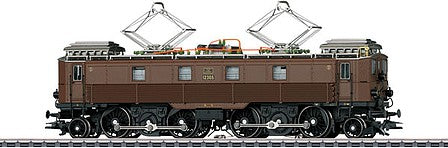 Marklin 39510 HO Scale Class Be 4/6 Electric - 3-Rail - Sound and Digital -- Swiss Federal Railways SBB 12305 (Era II 1920s, brown, black)