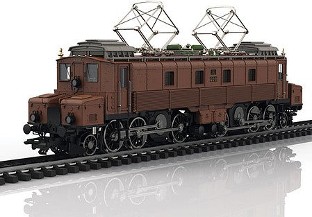 Marklin 39520 HO Scale Class Fc 2x3/4 Electric - 3-Rail - Sound and Digital -- Swiss Federal Railways SBB 12201 (Era II 1919, brown, gray)