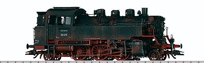 Marklin 39647 HO Scale Steam Class 64 2-6-2T - 3-Rail - Sound & Digital Equipped -- Veluwsche Stoomtrein MIJ, Netherlands (black, red, Weathered)