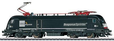Marklin 39837 HO Scale Electric Class ES 64 U2Loco w/Sound Powered Digital -- MRCE Dispolok Bosporus Sprinter
