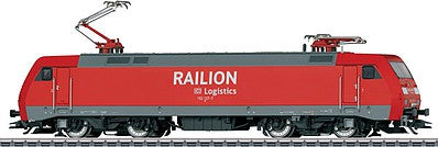 Marklin 39851 HO Scale Class 152 Electric - 3-Rail w/Sound & Digital -- Railion #152 127-7 (Era VI 2008, red, gray)