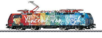 Marklin 39864 HO Scale ESES 64 F4-206 Electric Locomotive -- Vincent van Gogh 125th Anniversary