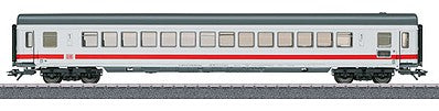 Marklin 40500 HO Scale Type Apmz 125.3 ICE 1st Class Coach - 3-Rail Ready to Run - Start up -- German Railroad DBAG (Era VI, white, gray, red)