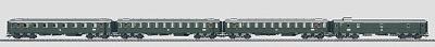 Marklin 42750 HO Scale Express Train Passenger 4-Car Set -- German Federal Railways