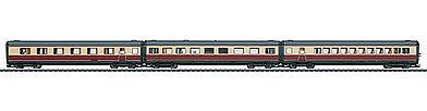 Marklin 43114 HO Scale TEE Train 3-Car Add-On Set - 3-Rail Ready to Run