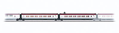 Marklin 43421 HO Scale Thalys Add-On Car Set - Ready to Run -- Set #1 SNCB (Belgium State Railways) Use with 441-37791