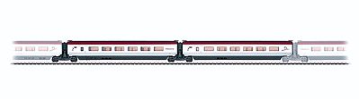 Marklin 43431 HO Scale Thalys Add-On Car Set - Ready to Run -- Belgium State Railways SNCB (Set #2, Use with #441-37791)