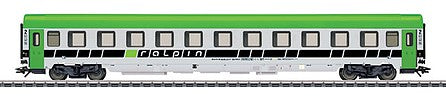 Marklin 43613 HO Scale Type Bcm Coach-Driver's Escort Car - 3-Rail - Ready to Run -- Ralpin (Era VI 2011, white, green, black)