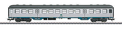 Marklin 43803 HO Scale Silberling/Silver Coins 2nd Class Commuter Car - 3-Rail Ready to Run - Exclusi -- German Federal Railroad DB