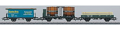 Marklin 44140 HO Scale Royal Wurttemberg Railways 3-Car Freight Set - 3-Rail - Ready to Run - My Worl -- Royal Württemberg State Railways K.W.St.E.
