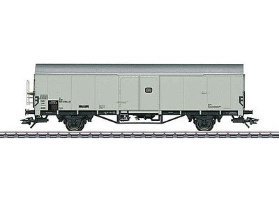 Marklin 47324 HO Scale Type Ibblps 379 2-Axle Reefer - 3-Rail Ready to Run -- Union of German Food Processors (Era IV 1973, gray)