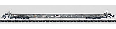 Marklin 47404 HO Scale Type Saakms Depressed Floor Flatcar -- Swiss Federal Railways (SBB/CFF/FFS) HUPAC