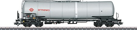 Marklin 47540 HO Scale Type Zans 25,096-Gallon Four-Axle Tank Car - 3-Rail - Ready to Run -- Ermewa (Era V 2004, gray)