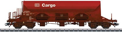 Marklin 48104 HO Scale Type Facns 133 Hopper Car - 3-Rail Ready to Run -- German Railroad DB AG #1 (Era VI, Boxcar Red)