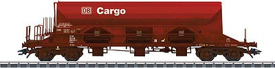 Marklin 48105 HO Scale Type Facns 133 Hopper Car - 3-Rail Ready to Run -- German Railroad DB AG #2 (Era VI, Boxcar Red)