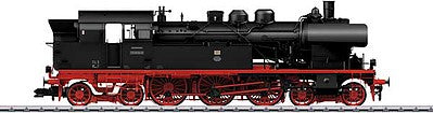 Marklin 55075 1:32 Scale Class 78 4-6-4T - Sound, Smoke and DCC -- German State Railroad DR 78 1030-2 (Era IV 1970, black, red)