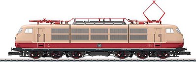 Marklin 55105 1:32 Scale Class 103.1 Electric - 3-Rail - Sound and Digital -- German Federal Railroad DB 103 133-5 (Era IV, ivory, red)