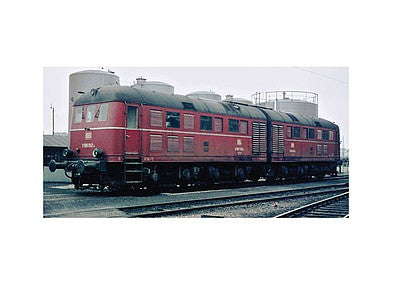 Marklin 55289 1:32 Scale Class V 188 2-Unit Diesel w/Sound & DCC -- German Federal Railroad DB #V 188 002 a/b (Era IIIb, red, silver)